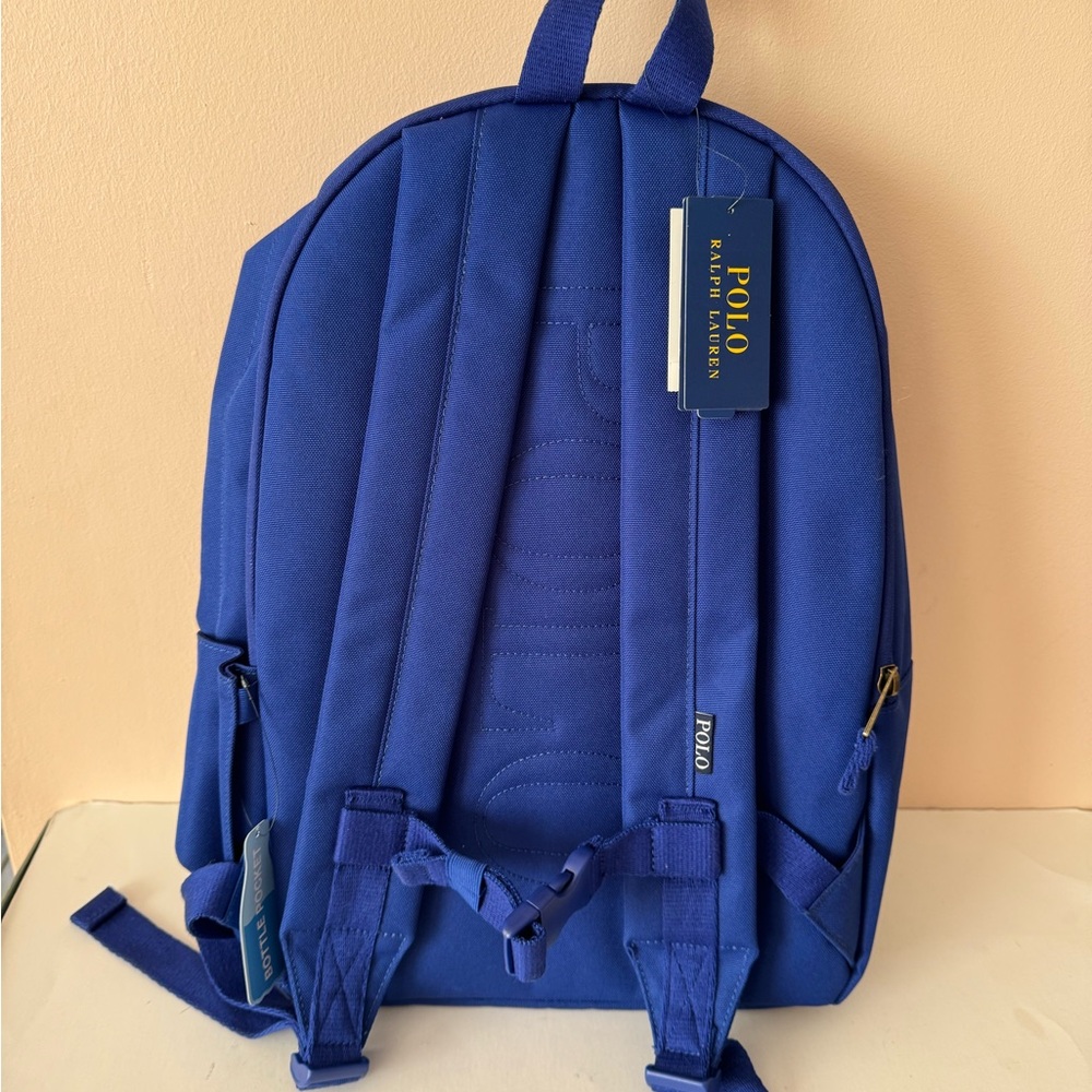 Polo Ralph Lauren bear backpack. Polo bear. Laptop. Rare - Picture 4 of 10